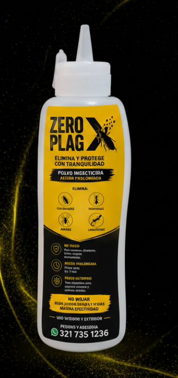 Zero Plag X Polvo Insecticida